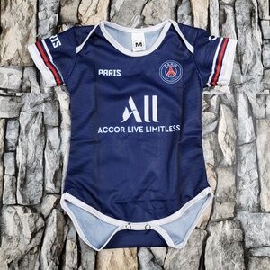 Paris Baby Jersey, PSG  Messi #30  Soccer bodysuit